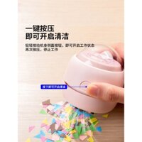 Deli máy hút bụi để bàn có thể sạc lại điện sinh viên cục tẩy mini dăm sạch hơn làm việc của trẻ em bút chì bào xỉ cao s