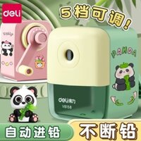 Deli Pencil Sharpener Học sinh tiểu học Máy mài bút chì quay tay chuyên dụng Máy mài bút chì trẻ em Máy mài bút chì tự động Máy mài bút chì