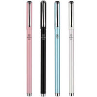 Deli S93 Metal Gel Ink Pen Roller Ball Pen Gel Pen 0.5mm Metal Pen Ballpoint Pens