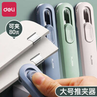 Deli Test Paper Clipper File Tidy-up Clipper Kẹp bổ sung Kẹp hóa đơn kim loại tiện lợi Kẹp trang sách Kẹp tài liệu ràng buộc Kim loại đa chức năng Kẹp không đánh dấu Kẹp nhỏ cho giấy Văn phòng phẩm