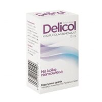 Delicol, enzyme lactase cho đau bụng ở trẻ sơ sinh,  15ml