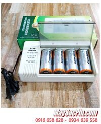 Delipow DLP-808, Bộ sạc Pin Delipow DLP-808 kèm theo 04 Pin sạc Camelion NH-D2500BP2 (D2500mAh 1.2v)