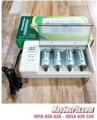 Delipow DLP-808, Bộ sạc Pin Delipow DLP-808 kèm theo 02 Pin sạc Ansman Mignon C4500mAh 1.2v chính hãng