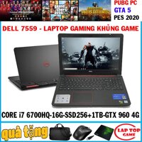 Dell 7559 - quái vật game Core i7-6700HQ ram 16gssd 256g+ hdd 1tb VGA GTX 960M- 4G màn 15.6″ Full HD 1920*1080