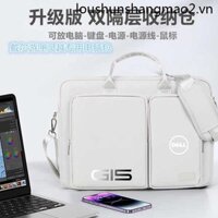 Dell DELL Tour Box G15 Túi đựng máy tính xách tay chơi game 52cm Túi đeo vai G16 5520 Notebook 5525 Túi xách chống nước 5530 Nam Nữ Ba lô chéo 5510 Bàn phím chống sốc 5511