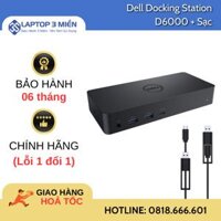 Dell Docking Station D6000 + Sạc