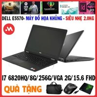 Dell E5570 đồ họa siêu mỏng core i7 6820hq,vga rời 2g, laptop cũ chơi game cơ bản đồ họa - Hàng nhập khẩu USA