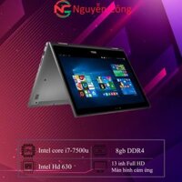 Dell Inspiron 5378 Core i7 7500U/ Ram 8Gb/ SSD 256GB/ 13.3 inch FHD Touch Xoay 360 độ