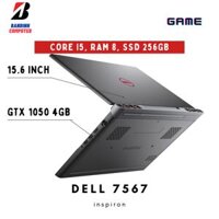 Dell Inspiron N7567 Core i5 7300HQ, Ram 8GB, SSD 256GB, Card rời Nvidia GTX 1050 4GB