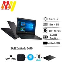 Dell Latitude 3470, Laptop E3470, Core i5-6200U/8GB/256GB SSD/14inch HD, laptop giá rẻ bảo hành 3T