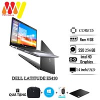 Dell Latitude 5410, Laptop Dell E5410 Core i7-10610U/8GB/SSD 256GB M2/14inch Full HD, laptop cao cấp