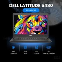 DELL LATITUDE 5480 I7-6600U | 8GB | 512GB | GEFORCE 930MX | 14.0" FHD