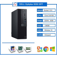 DELL Optiplex 5050 SFF i3 6100 | RAM 8GB | ổ cứng SSD M.2 128GB