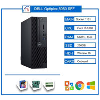 DELL Optiplex 5050 SFF i3 6100 | RAM 8GB | ổ cứng SSD M.2 NVMe 256GB