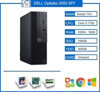 DELL Optiplex 7050 SFF i7 7700 | RAM 16GB | ổ cứng SSD M.2 NVMe 256GB | HDD 500GB (Cấu hình 8)