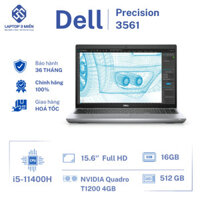 Dell Precision 3561, Core i5-11400H, RAM 16GB, SSD 512GB, NVIDIA Quadro T1200, 15.6” FHD