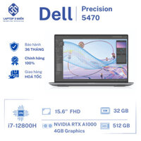 Dell Precision 5470, Core™ i7-12800H , 32GB DDR5, 512GB M2, NVIDIA RTX A1000 4GB, 14'' FHD+