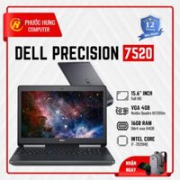 Dell Precision 7520 Core i7 7820HQ/16GB/SSD 256GB/ NVIDIA Quadro M1200M/15.6″ FHD