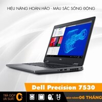 Dell Precision 7530 Core i7-8750H, 16 GB, SSD 512GB, Quadro P1000 4GB, 15.6 inch Full HD, 99%