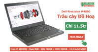 Dell Precision M4800 – Core i7 4800MQ, Ram 8GB, SSD 240GB, HDD 500GB, Quadro K1100M, 15.6″ FullHD