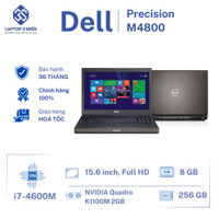 Dell Precision M4800, Core i7-4600M, RAM 8GB, SSD 256GB, NVIDIA Quadro K1100M, 15.6” FHD