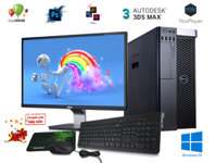 Dell Precision T5810: Xeon E5-2680 V4 + 32GB + SSD 512 Gb + Vga 1650 4Gb + Màn Hình 24 inch