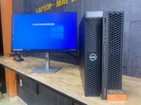 Dell Precision Tower T5820 ( Chuyên Đồ Họa ), Xeon W-2133, Ram 64GB, SSD 512GB + HDD 1TB, NVIDIA Quadro M2000 4GB - Like New Fullbox