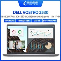 Dell Vostro 3530 : i3-1305U | RAM 8GB | SSD 512GB | Intel UHD Graphics | 15.6 inch FHD 120Hz | Ubuntu | Carbon Black