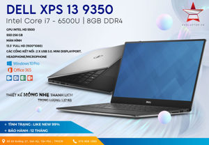 Laptop Dell XPS 13 9350 Ultrabook - Intel Core i7-6500U, Ram 8GB, SSD 256GB, VGA Intel HD Graphics 5500, 13.3 inch