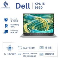 Dell XPS 15 9530, Core™ i7-13700H, RAM 16GB, SSD 1 TB, NVIDIA® GeForce RTX™ 4060 8GB GDDR6, 15.6" FHD+