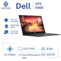 Dell XPS 9360, Core i5-7200U, RAM 8GB, SSD 256GB, Intel HD Graphics 620, 13.3” FHD