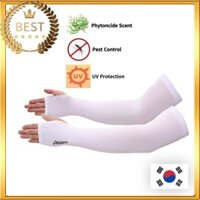 [DELLEGO] Phytoncide Mosquito Repellent Sport Cool Arm Sleeve UV Protection│Găng Cánh Tay Thể Thao Chống Muỗi / Côn Trùng Bảo Vệ Khỏi Tia uv│Quần Legging Thể Thao Bằng Lụa Mát Thời Trang Cho Nam Nữ