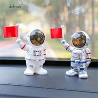 Delmer Phi Hành Gia Ô Tô Trang Trí Năng Lượng Mặt Trời, Phi Hành Gia Năng Lượng Mặt Trời Xoay Năng Lượng Mặt Trời Xe Trang Trí, Nhựa Dễ Thương Xoay Hoạt Hình Phi Hành Gia Ô Tô Đồ Chơi Xoay Năng Lượng Mặt Trời Trang Trí Ô Tô Nội Thất