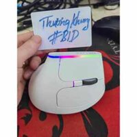 Delux M618C Chuột Không Dây Công Thái Học Dọc Tiện Dụng 6 Nút Chuột Chơi Game RGB 1600 DPI