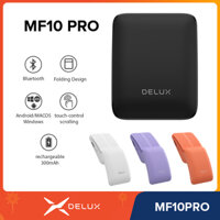 Delux MF10PRO Chuột di động gấp Bluetooth không dây 300mAh có thể sạc lại có thể gập lại cho IOS ANDORID MACOS WINDOWS