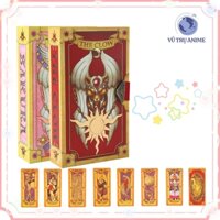 (DELUXE) Hộp bài CLOW CARDCAPTOR SAKURA in hình anime Thủ lĩnh thẻ bài thẻ tarot in hình độc đáo
