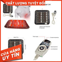 Đệm Ấm Ngọc Bích 45 x 45 cm Đá Nóng Hàn Quốc, Nệm Sưởi Ấm Massage Trị Liệu 220V Món Quà Sức Khoẻ