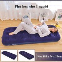 Đệm bơi hơi Nêm nằm gia đình cao cấp Bestway kích thước cho 1 người size 185x76x22cm Tặng kèm bơm điện 2 chiều VT268