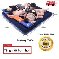 Đệm bơm hơi tiện dụng 203x183x22 Bestway 67004