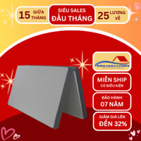 Đệm bông ép Elan Alias Memory dạng gấp 2 áo đệm có thể tháo rời êm ái đàn hồi tối ưu