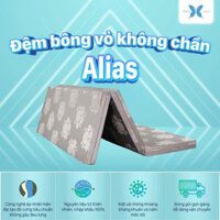 Đệm bông ép Elan Alias vỏ gấm gấp 3 mảnh.