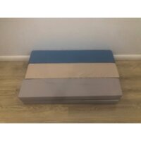 Đệm bông ép  gấp 2 mảnh cắt theo yêu cầu được chọn màu