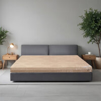 Đệm Bông Ép Gấp 3 chất liệu bông polyester) đầy đủ kích thước