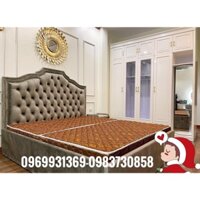 Đệm Bông Ép Kim cương trần bông Kháng Khuẩn gấp 2 mảnh cực kỳ êm ái dày dặn bồng bềnh