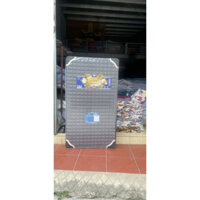 Đệm Bông Ép Kim Cương Trần Bông Kháng Khuẩn Vỏ Gấm Dày Gấp 2 Mảnh Cực Kỳ Êm Ái Dày Dặn (Chọn Màu Ngẫu Nhiên)