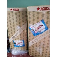 Đệm bông ép Korea Hàn Quốc, đủ kích thước 1m2 đến 1m8 đệm gấp 3 nhận ship trong ngày