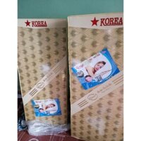 Đệm bông ép Korea Hàn Quốc, đủ kích thước 1m2 đến 1m8 đệm gấp 3 nhận ship trong ngày