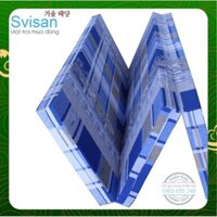 Đệm bông ép Svisan loại 1m6x2m 9cm dày đệm bông gấp chính hãng