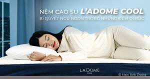 Đệm cao su Liên Á L’a Dome Cool 15cm