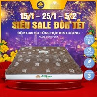 Đệm cao su non Kim Cương Aloe Vera Flex